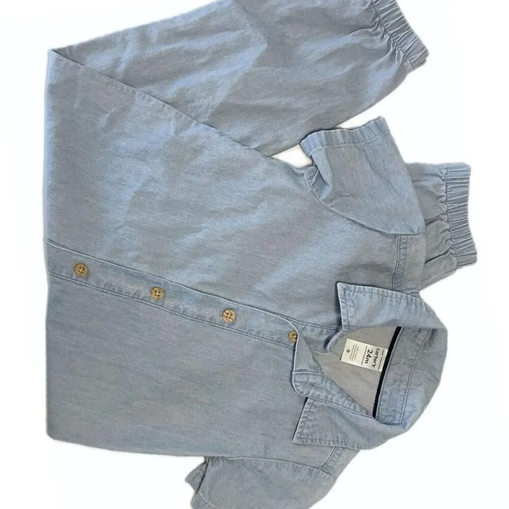 Carter's Blue baby Jumpsuit